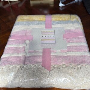 Disney Throw Plaid Blanket 50x60 NWT